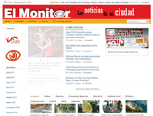 Tablet Screenshot of elmonitorcr.com